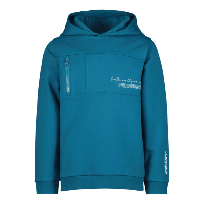 4President - Hoody Iddo (koraalblauw)