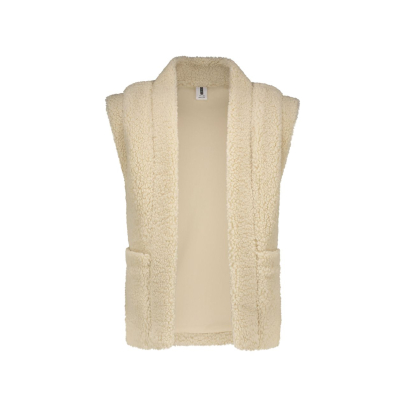 B.Nosy - Gilet Georgie Teddy Ecru