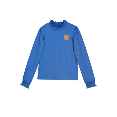 Moodstreet - Longsleeve Laure kobalt blauw