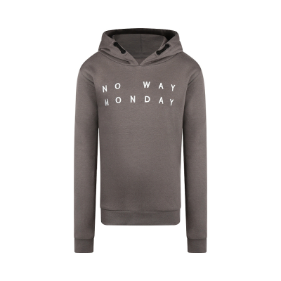 No Way Monday - Hoody grijs