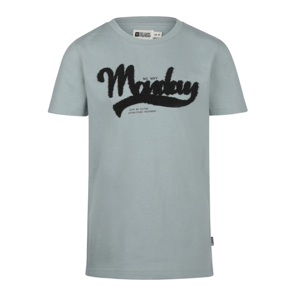 No Way Monday - T-shirt lichtgrijs